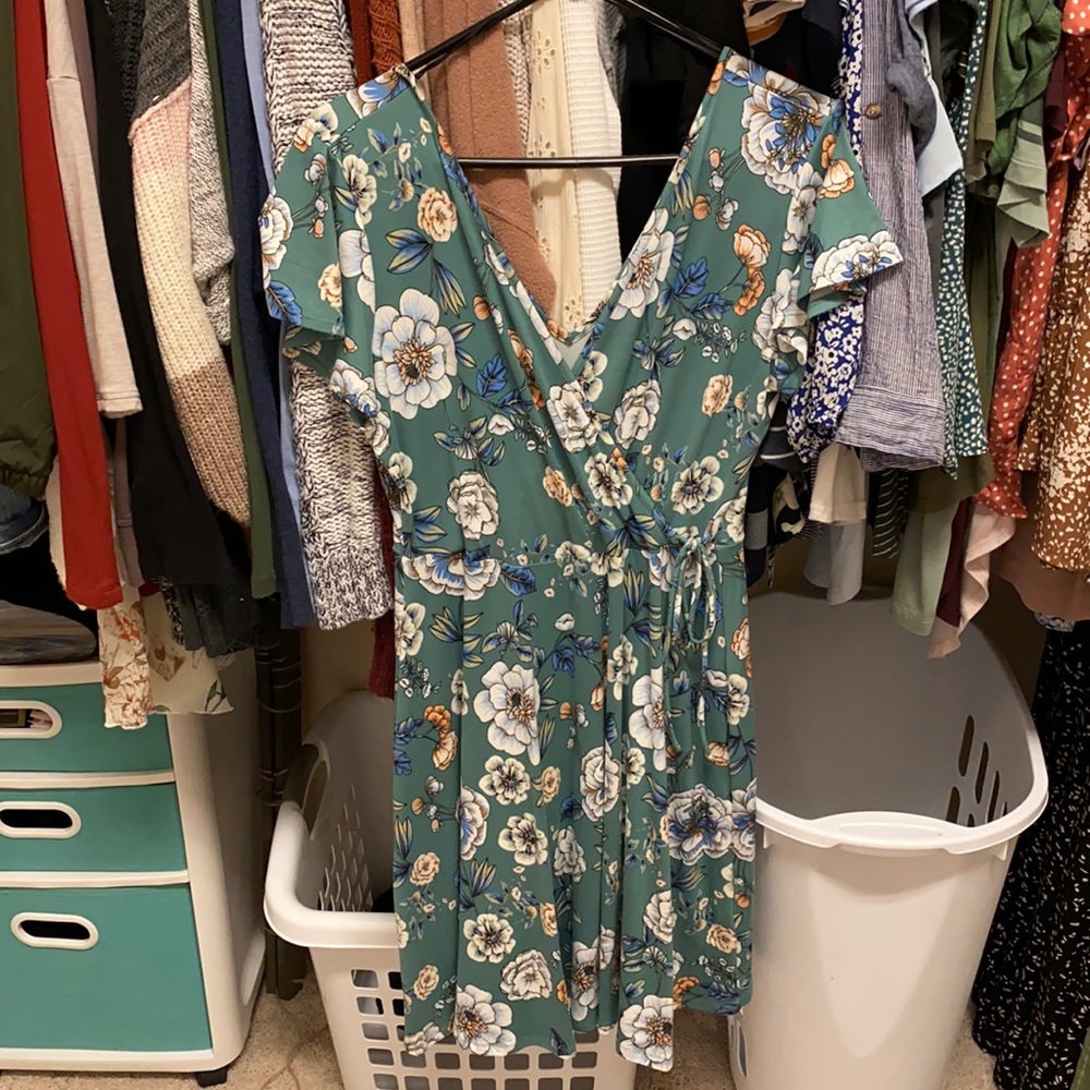 Floral sun dress